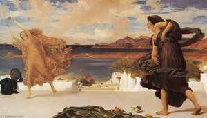 Greek Girls Playing Ball — Sir Frederic Lord Leighton