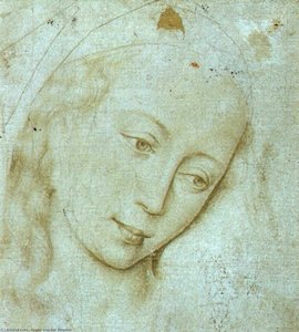Head Of The Virgin — Rogier Van Der Weyden