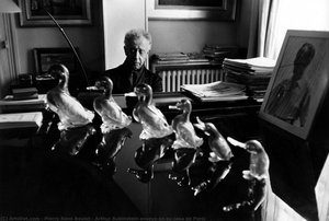 Arthur Rubinstein Ensaya En Su Casa De París — Pierre René Boulat