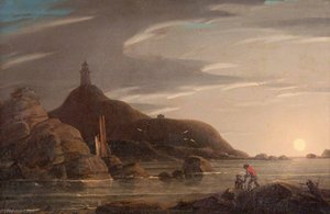 A Coastal Scene — Robert W. Salmon