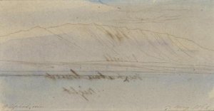 Coastline Near Cephalonia — Edward Lear