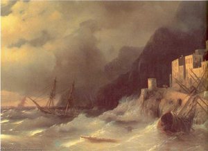 Tempest — Ivan Konstantinovich Aivazovsky