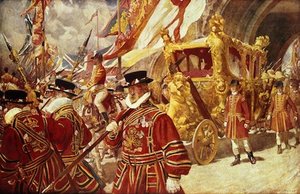 The Royal State Coach — Edgar Bundy