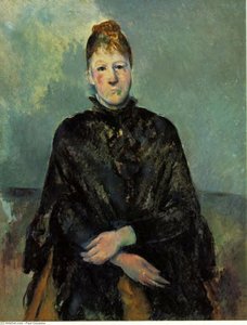 Madame Cezanne (barnes) — Paul Cézanne, Post-impressionism