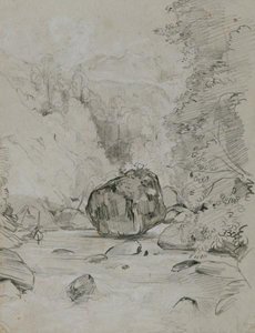 View Of The Jungfrau Mountain — John Frederick Lewis