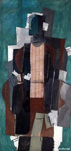 Homme A La Pipe — Pablo Picasso