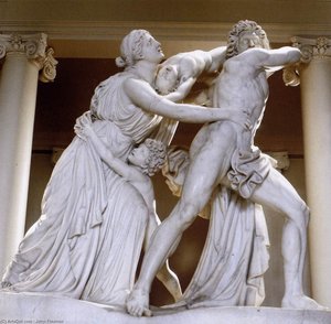 The Fury Of Athamas — John Flaxman, Neoclassicism