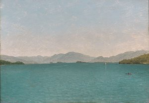 Lake George, Free Study — John Frederick Kensett