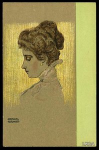 Portraits Of Viennese Ladies — Raphael Kirchner, Art Nouveau