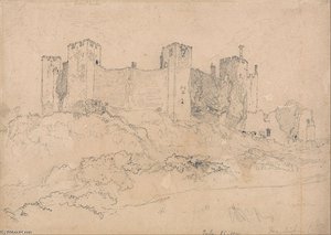 Framlingham Castle, Suffolk — John Sell Cotman