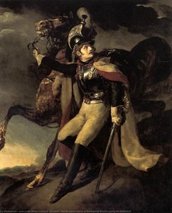 The Wounded Officer Of The Imperial Guard Leaving The Battlefield — Théodore Géricault