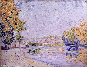 Samois, Study Nr. 8 — Paul Signac