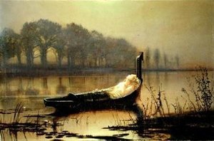 The Lady Of Shalott 1 — John Atkinson Grimshaw