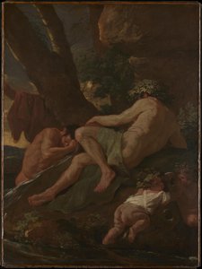 Midas Washing At The Source Of The Pactolus — Nicolas Poussin
