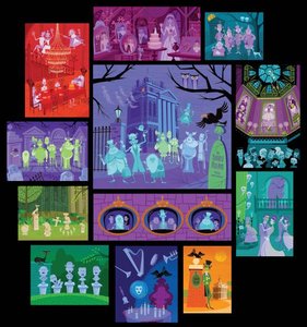 Disneyland Haunted Mansion — Josh Agle