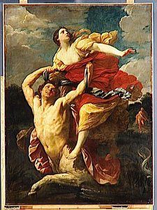 Dejanire Enlevee Par Le Centaure Nessus — Reni Guido (le Guide), Baroque Painting