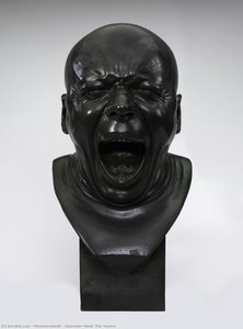 Character Head: The Yawner — Franz Xaver Messerschmidt, Neoclassicism
