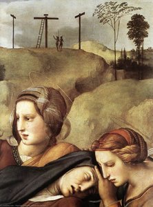 The Entombment (detail) — Raphael
