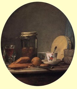 Jar Of Apricots — Jean-baptiste-siméon Chardin