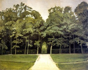 Versailles. Alley — Alexandre Benois