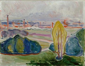 View Across Chemnitztal — Edvard Munch