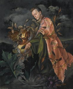 Autoportrait Avec Stanislao Lepri — Leonor Fini