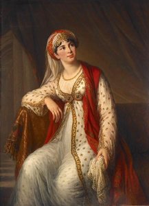 Portrait De Mme Grassini Dans Le Rôle De Zaïre (gravé En 1806 Par Reynolds) — Louise Élisabeth Vigée Le Brun