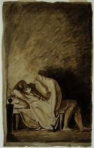 The Origin Of Painting — George Romney