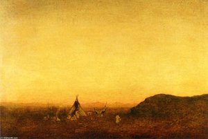 Indian Camp — Ralph Albert Blakelock