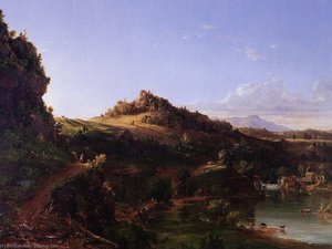 Catskill Scenery — Thomas Cole, Romanticism