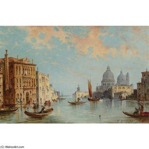 View Of The Grand Canal, Venice — William Meadows