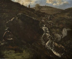 On The Hill, Blackcraig (sketch From Nature) — Patrick Allan Fraser