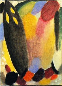 Variation: Towards The Light — Alexej Von Jawlensky, Expressionism