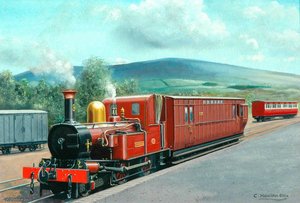Isle Of Man Railway 2–4–0 Sidetank Locomotive 'fenella' — Cuthbert Hamilton Ellis