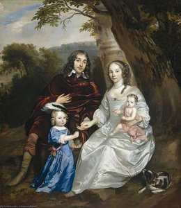 Govert Van Slingelandt And Family — Johannes Mytens, Dutch Golden Age
