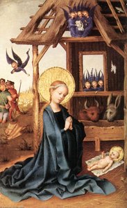 Adoration Of The Child Jesus — Stephan Lochner