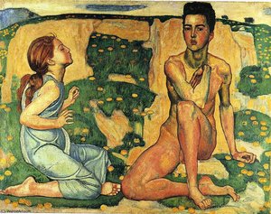 Untitled (9155) — Ferdinand Hodler, Art Nouveau