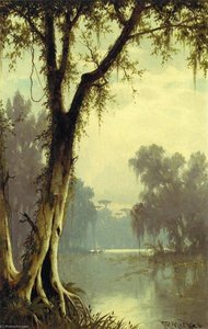 A Louisiana Bayou — Joseph Rusling Meeker