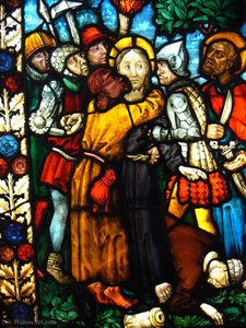 Haguenau Museum Judas kiss