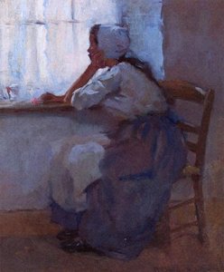 Girl At The Window — Robert Lewis Reid
