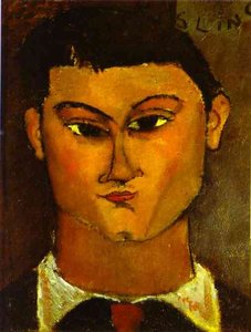 Portrait Of The Painter Moïse Kisling — Amedeo Clemente Modigliani