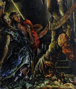 Saint Mary, Saint John And Mary Magdalen At The Foot Of The Cross — Francis Ferdinand Maurice Cook