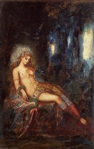 Goddess On The Rocks — Gustave Moreau, Gustave Moreau