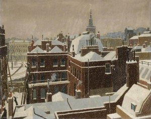 A London Winter View — Eric Hesketh Hubbard