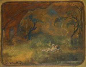 Birch Tree — Louis Michel Eilshemius