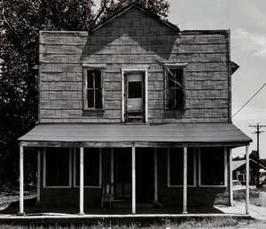 White Posts, From The Kansas Documentary Survey Project — James Lyle Enyeart