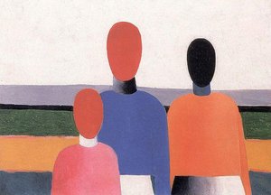 Three Woman Figures — Kazimir Malevich