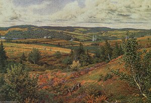 Long Pond, Foot Of Red Hill — William Trost Richards