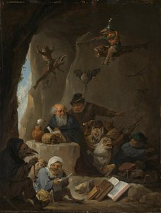 The Temptation Of St Anthony, David Teniers (ii), C. 1645 — David Teniers The Elder