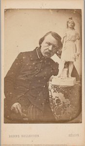 Reproduction Of A Photographic Portrait Of David D — Etienne Prosper Berne Bellecour, Realism & Impressionism